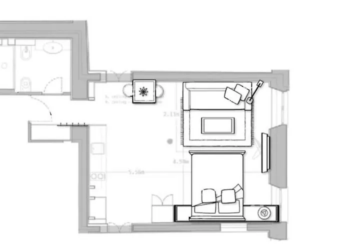 Croce Apart Otel Roma